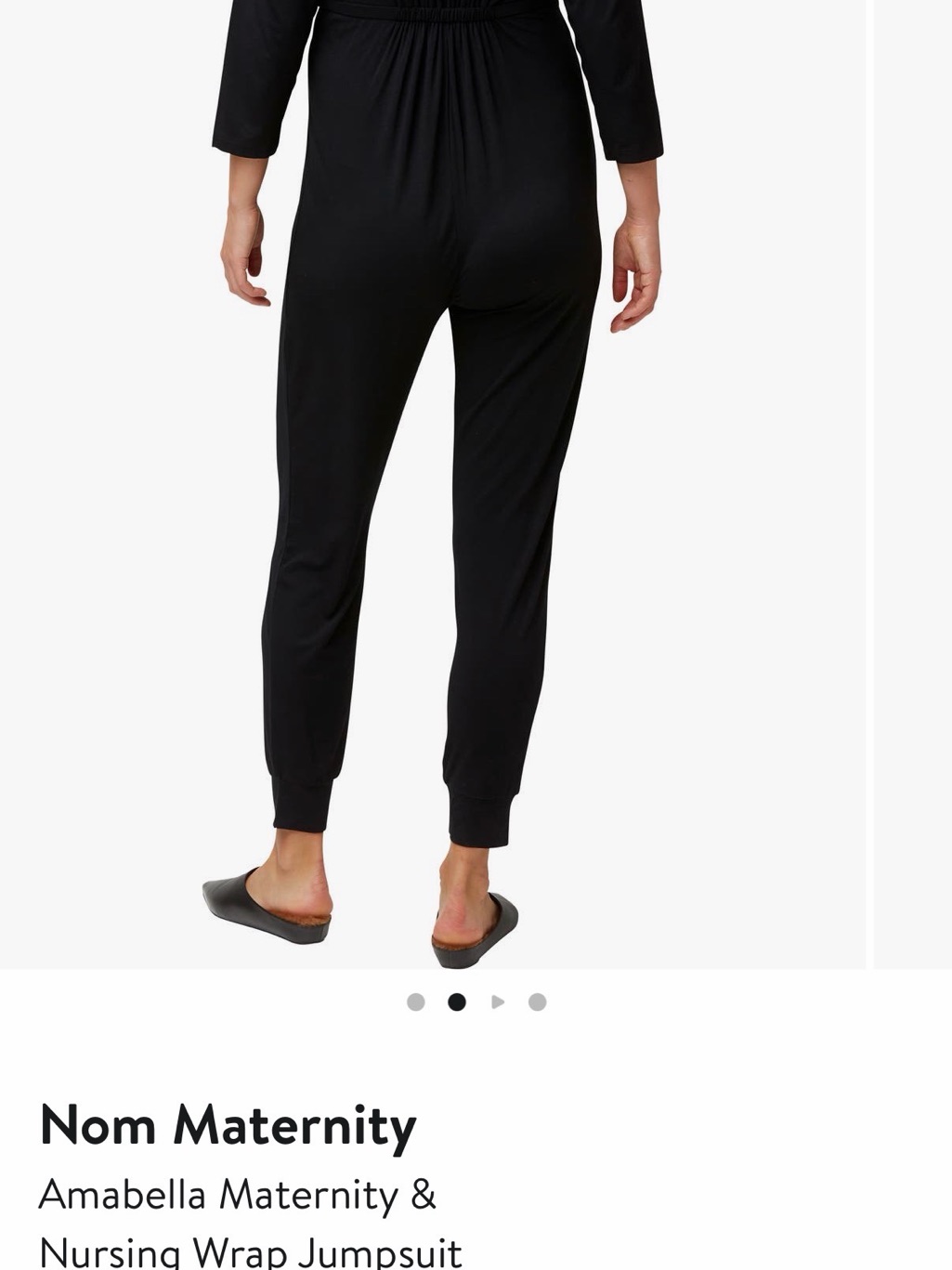 Nom Maternity Size Guide Chart - White — image 3 of 8